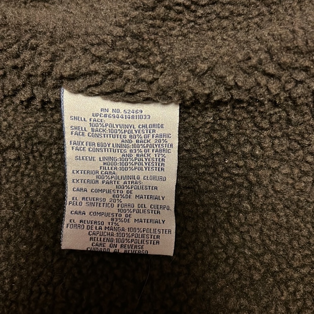 Levi Strauss Fleece Lined Leather Jacket - Picture 8 of 8